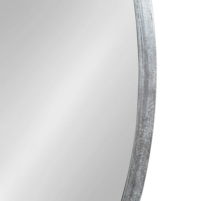 Miroir mural rond en bois Kate et Laurel Travis