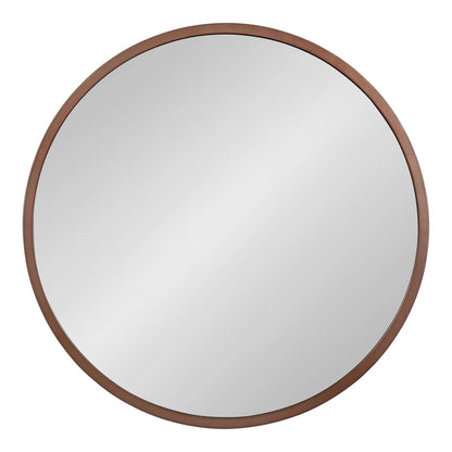Miroir mural rond en bois Kate et Laurel Travis