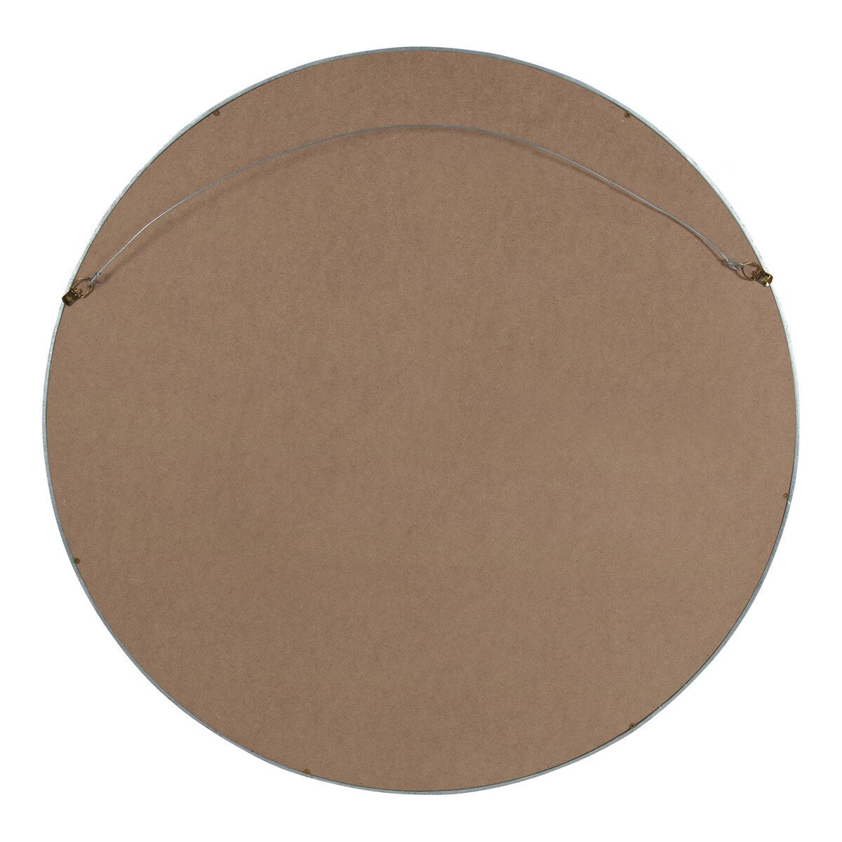 Miroir mural rond en bois Kate et Laurel Travis