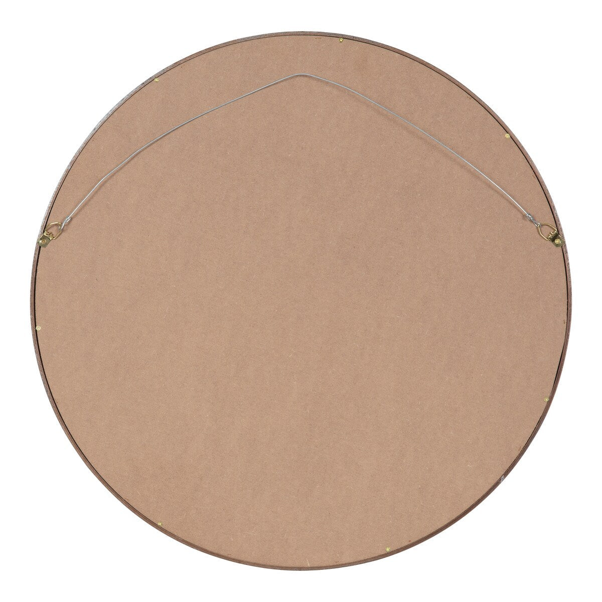 Miroir mural rond en bois Kate et Laurel Travis