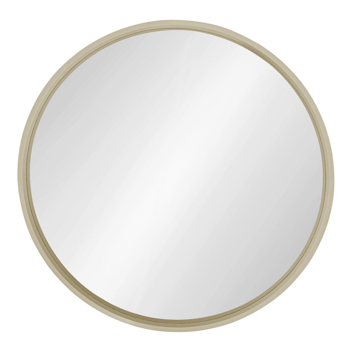 Miroir mural rond en bois Kate et Laurel Travis