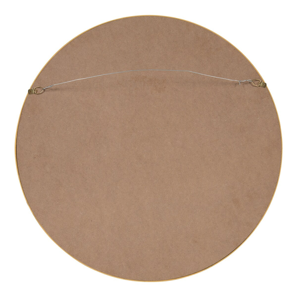 Miroir mural rond en bois Kate et Laurel Travis