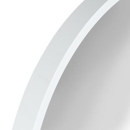 Miroir mural rond en bois Kate et Laurel Travis