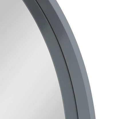 Miroir mural rond en bois Kate et Laurel Travis