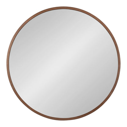 Miroir mural rond en bois Kate et Laurel Travis