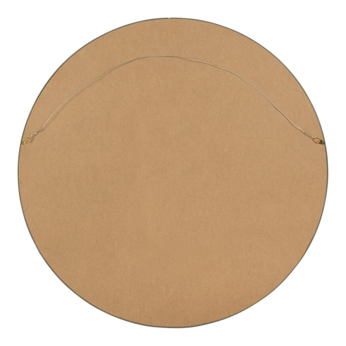 Miroir mural rond en bois Kate et Laurel Travis