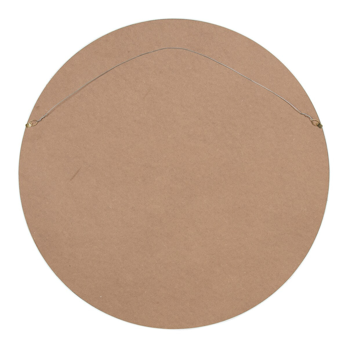 Miroir mural rond en bois Kate et Laurel Travis