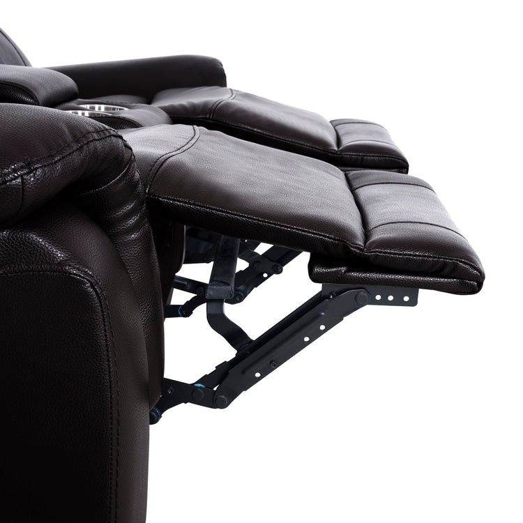 Collection de canapés inclinables manuels en cuir pour salon Meubles inclinables en cuir pour la maison, le bureau et le salon