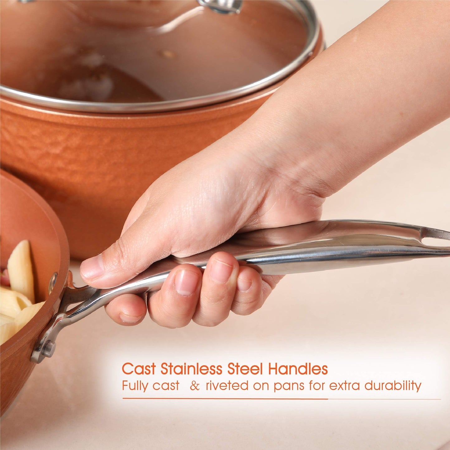 Ensemble de 12/30 pièces de batterie de cuisine antiadhésive à induction Kitchen Academy