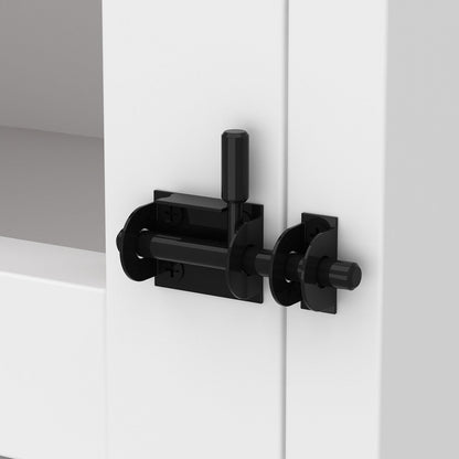 Cage d'angle pour 2 chiens, grande taille, en forme de L, 58,7 x 41,1 cm