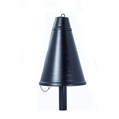 Grande torche tiki hawaïenne en forme de cône