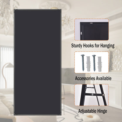 Grand miroir sur pied pleine longueur, décoration murale à suspendre