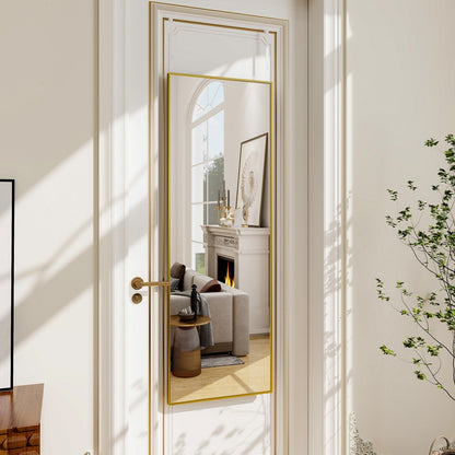 Grand miroir sur pied pleine longueur, décoration murale à suspendre