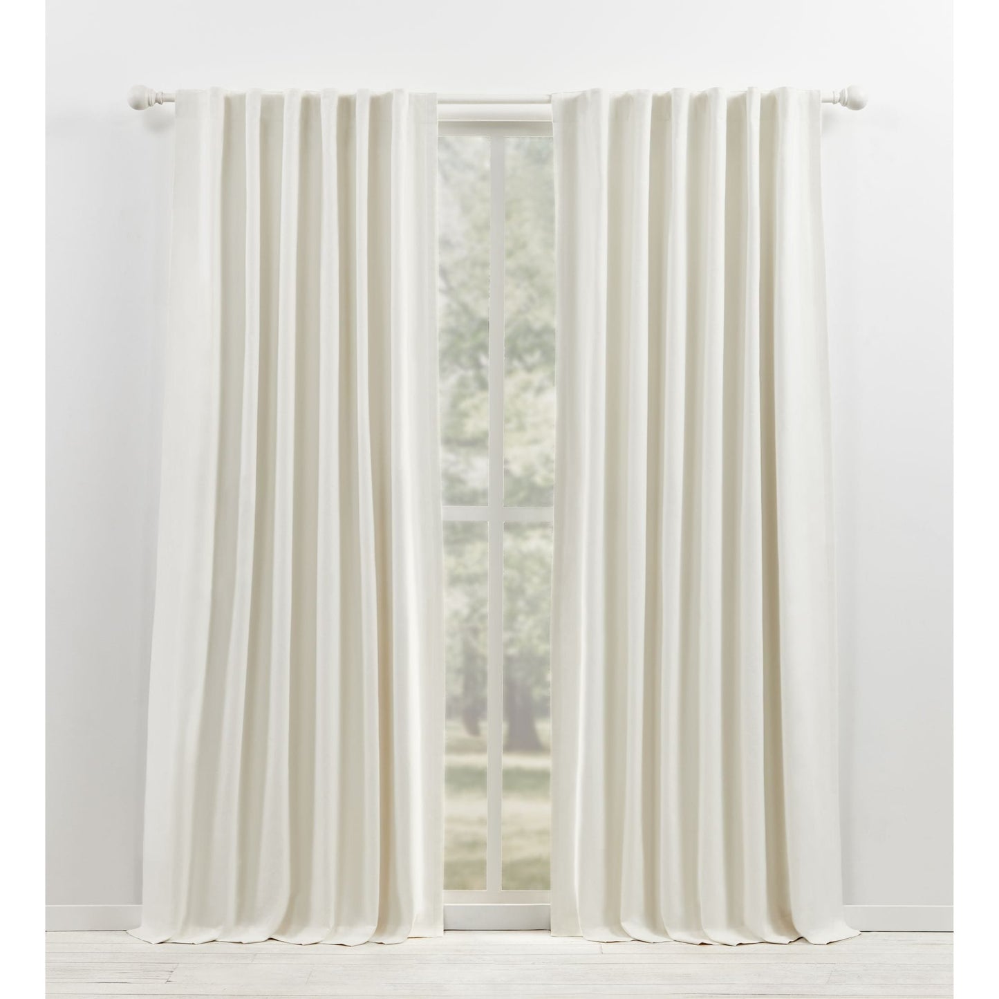 Panneau de rideau occultant Lauren Ralph Lauren Waller à pattes de fixation/poche pour tringle