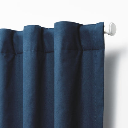 Panneau de rideau occultant Lauren Ralph Lauren Waller à pattes de fixation/poche pour tringle