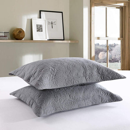 Taie d'oreiller brodée Porch &amp; Den Manor (lot de 2)