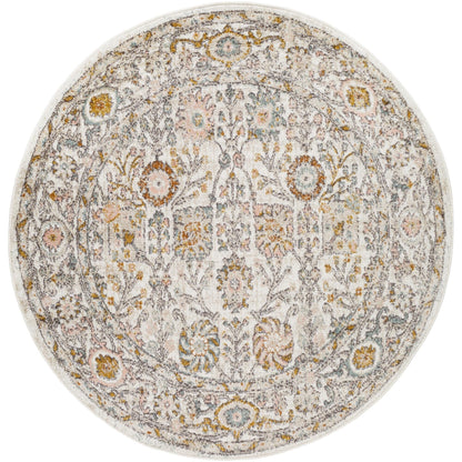 Tapis Livabliss Ankara revisité, motif floral et botanique traditionnel