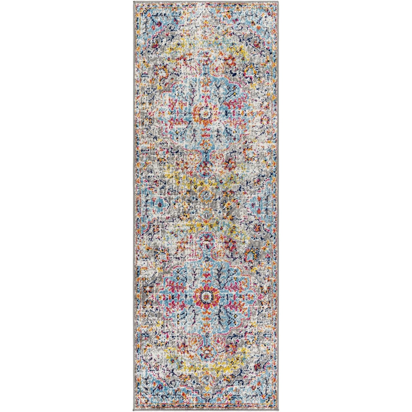 Tapis Livabliss Harput à médaillon traditionnel revisité