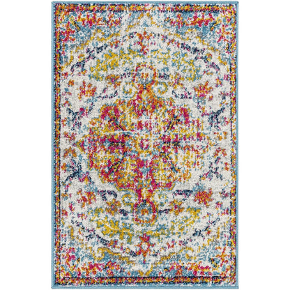 Tapis Livabliss Harput à médaillon traditionnel revisité