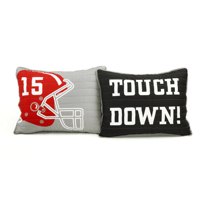 Couette surdimensionnée réversible pour enfants Lush Decor à motif de football américain