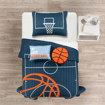 Ensemble de courtepointe Lush Decor Basketball Game