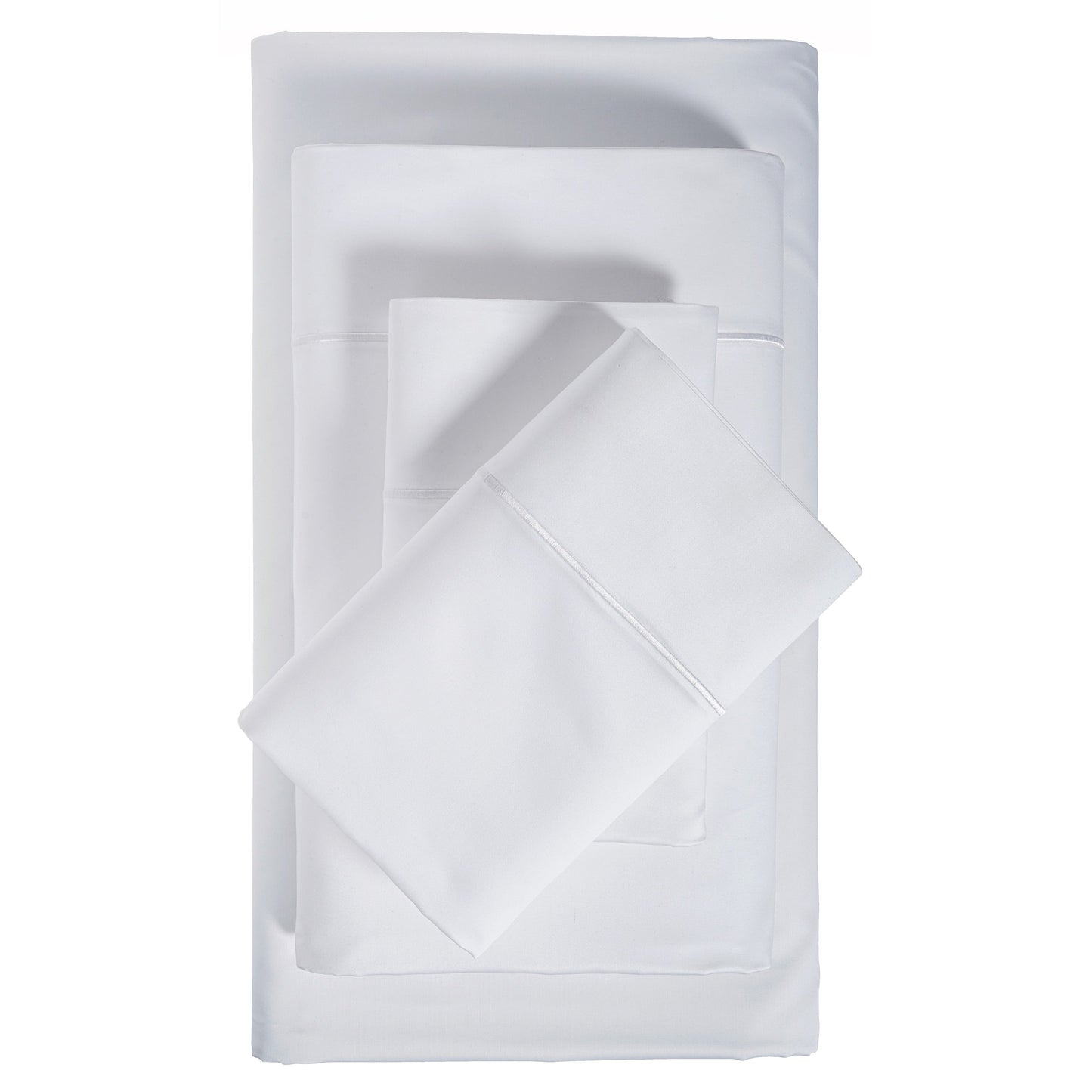 Ensemble de draps de lit ultra doux en satin de coton égyptien de luxe 800 fils.