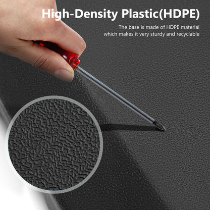 MAISON ARTS Parasol déporté hydraulique automatique de 12 pieds avec mât en aluminium et rotation à 360 degrés