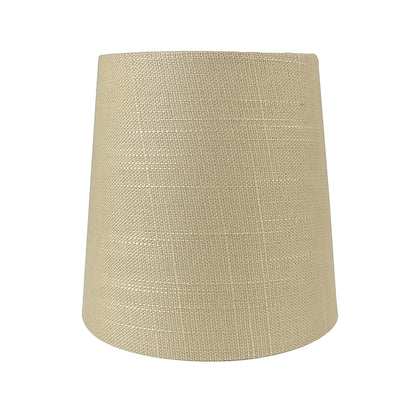 Abat-jour à pince en lin MERIVILLE pour lustre, 10 cm x 12,5 cm x 12,5 cm