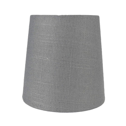 Abat-jour à pince en lin MERIVILLE pour lustre, 10 cm x 12,5 cm x 12,5 cm