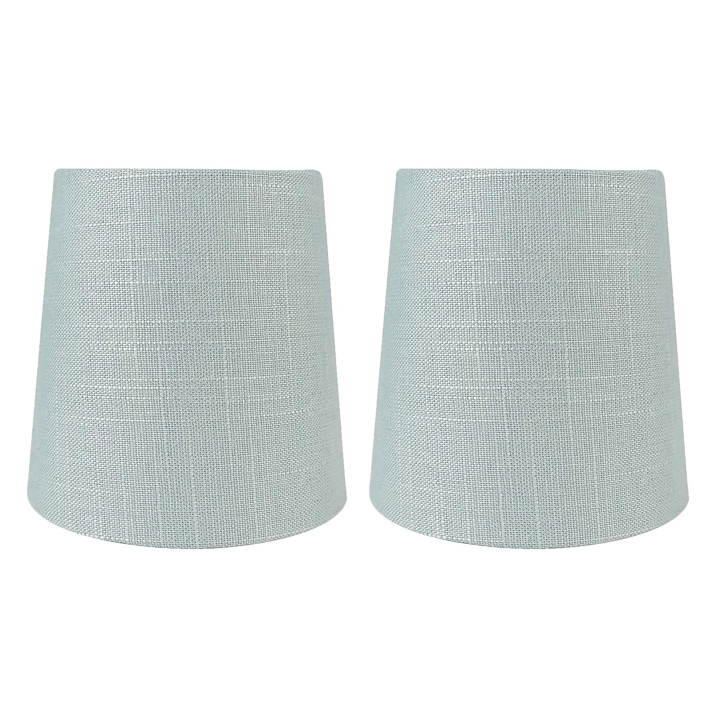 Abat-jour à pince en lin MERIVILLE pour lustre, 10 cm x 12,5 cm x 12,5 cm