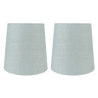 Abat-jour à pince en lin MERIVILLE pour lustre, 10 cm x 12,5 cm x 12,5 cm