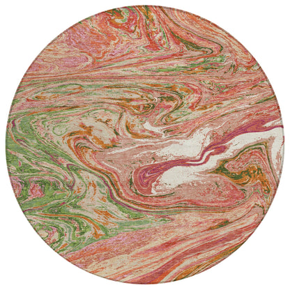 Tapis Chantille à motifs abstraits, lavable en machine, pour intérieur et extérieur