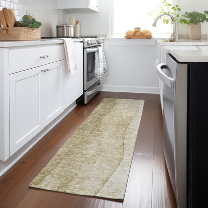 Tapis Chantille contemporain ombré lavable en machine pour intérieur/extérieur