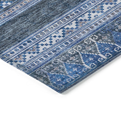 Tapis Chantille tribal bohème lavable en machine pour intérieur/extérieur