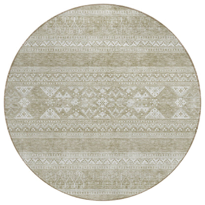 Tapis Chantille tribal bohème lavable en machine pour intérieur/extérieur