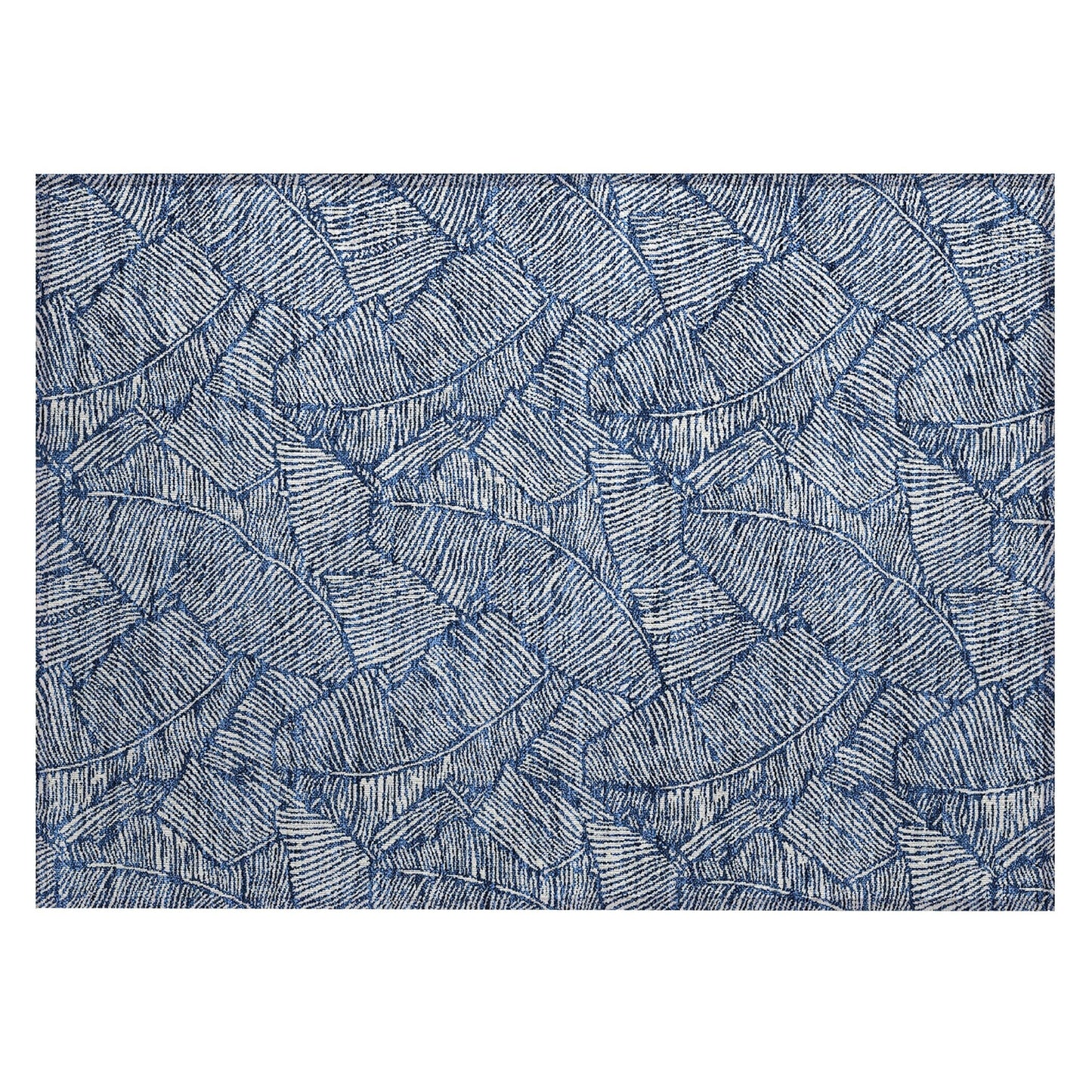 Tapis Chantille Tropical Palm lavable en machine pour intérieur/extérieur