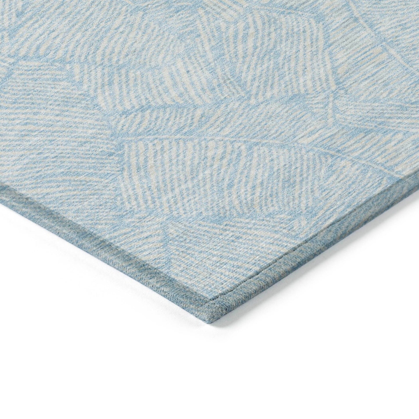 Tapis Chantille Tropical Palm lavable en machine pour intérieur/extérieur