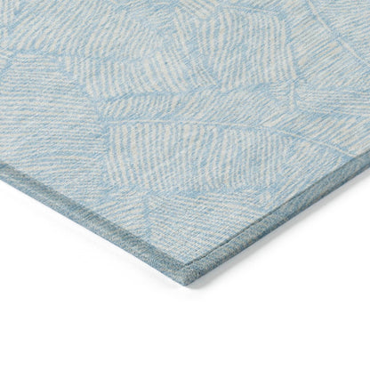 Tapis Chantille Tropical Palm lavable en machine pour intérieur/extérieur