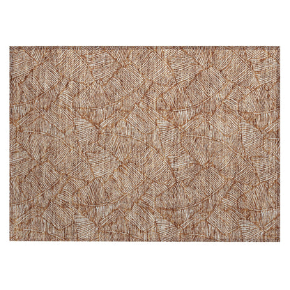 Tapis Chantille Tropical Palm lavable en machine pour intérieur/extérieur