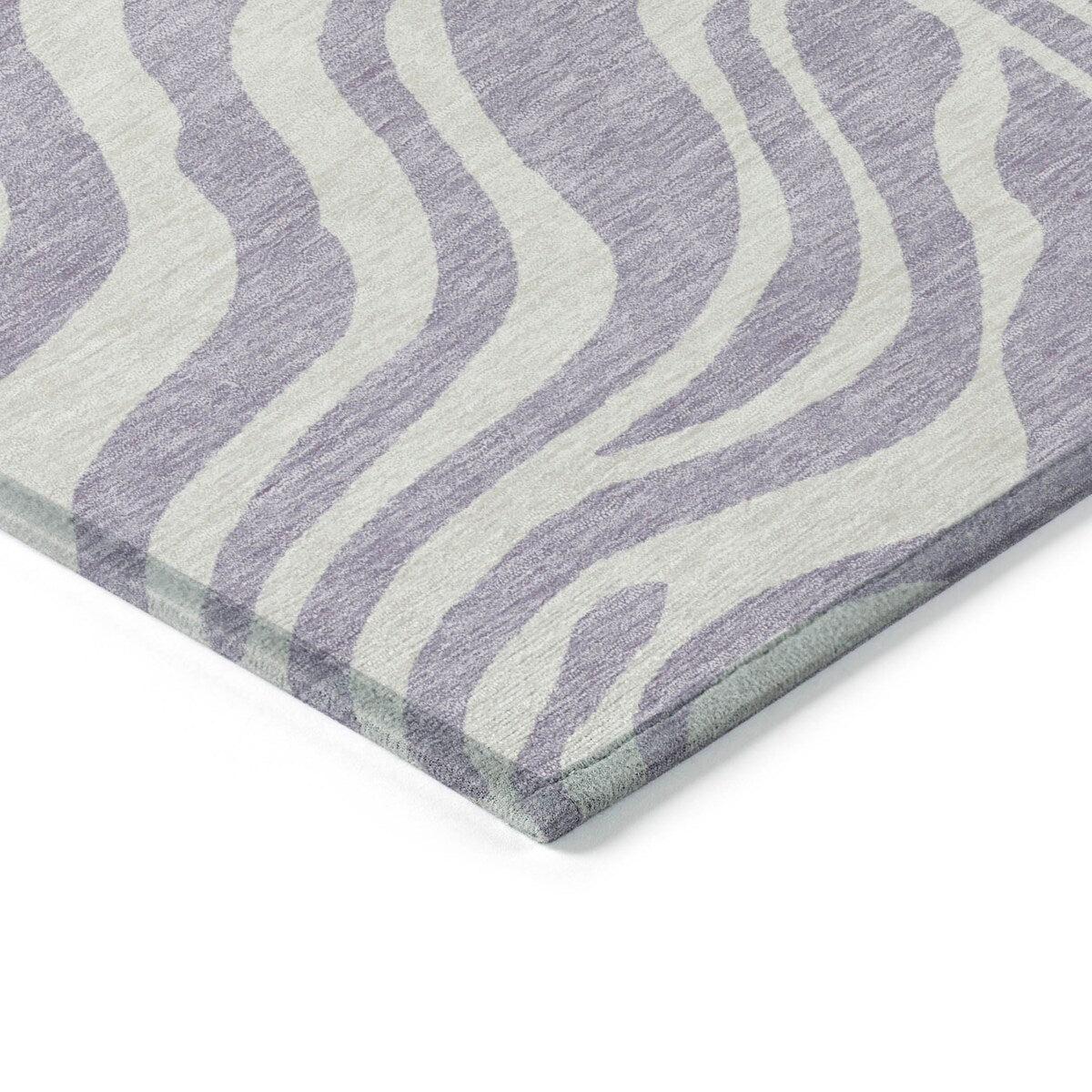 Tapis Chantille moderne à motif animal, lavable en machine, pour intérieur et extérieur