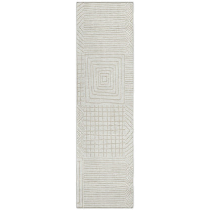 Tapis moderne en mosaïque Chantille lavable en machine pour intérieur/extérieur