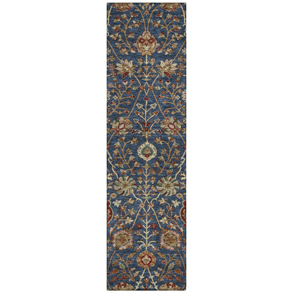 Tapis traditionnel Kashan Chantille lavable en machine pour intérieur/extérieur