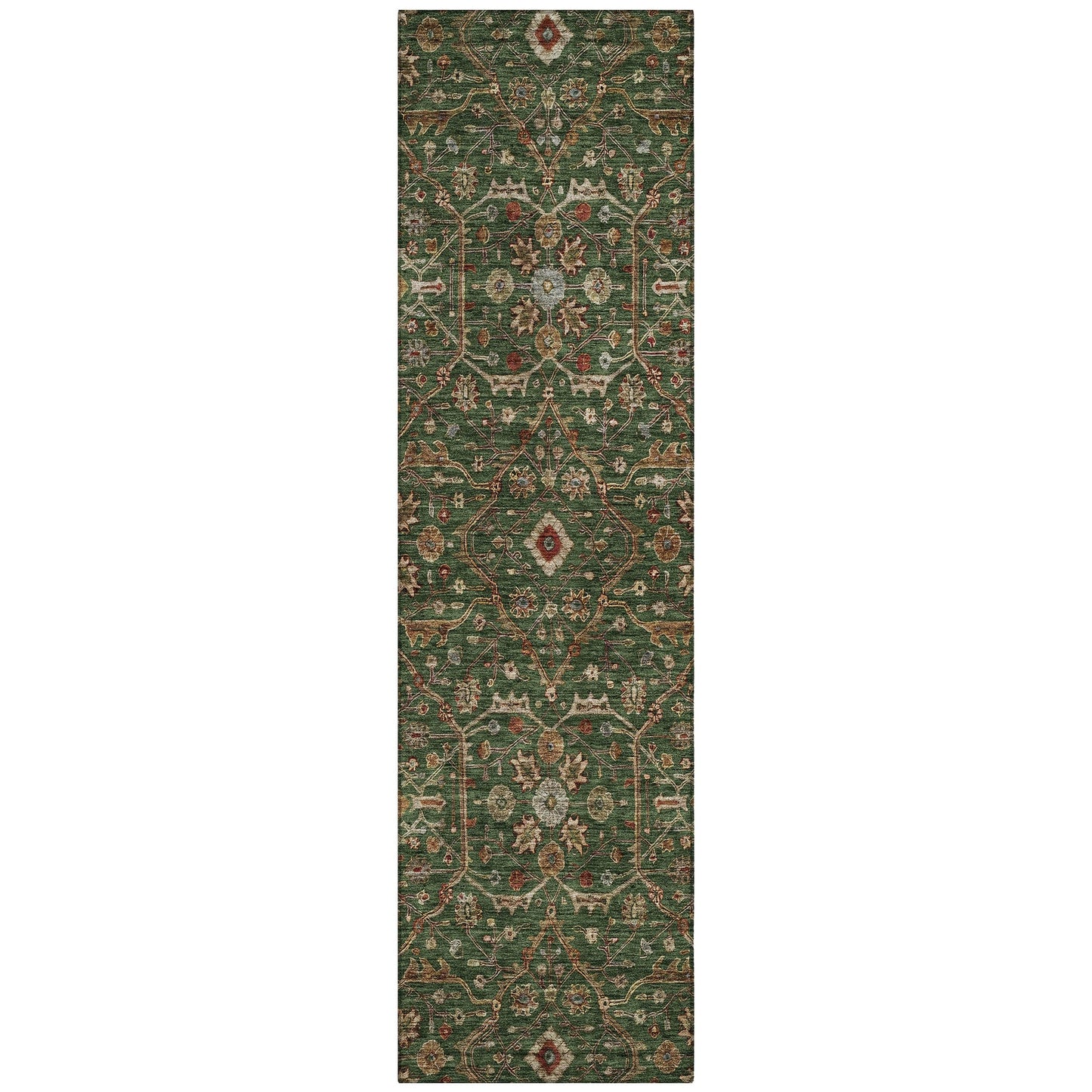 Tapis persan traditionnel en chantille lavable en machine pour intérieur/extérieur