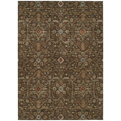 Tapis persan traditionnel en chantille lavable en machine pour intérieur/extérieur