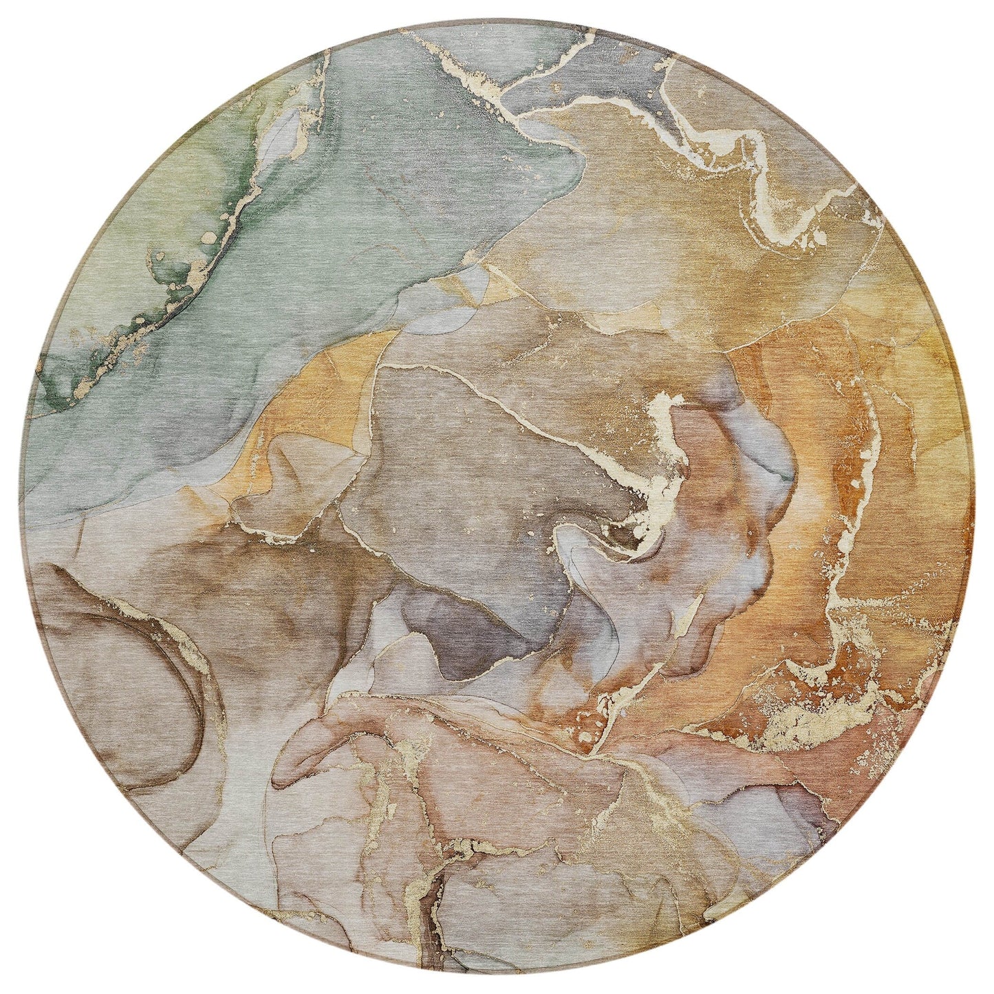 Tapis Chantille aquarelle lavable en machine pour intérieur/extérieur