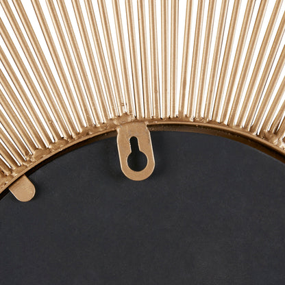 Miroir décoratif mural Madison Park Fiore Sunburst