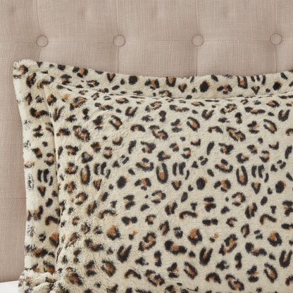 Madison Park Ensemble d'édredon en fausse fourrure Marselle