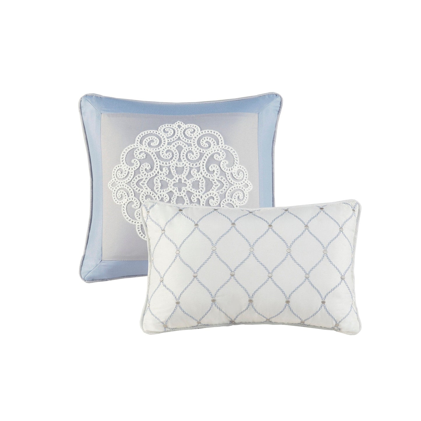 Ensemble de couette en microfibre brodée 8 pièces Madison Park Vera