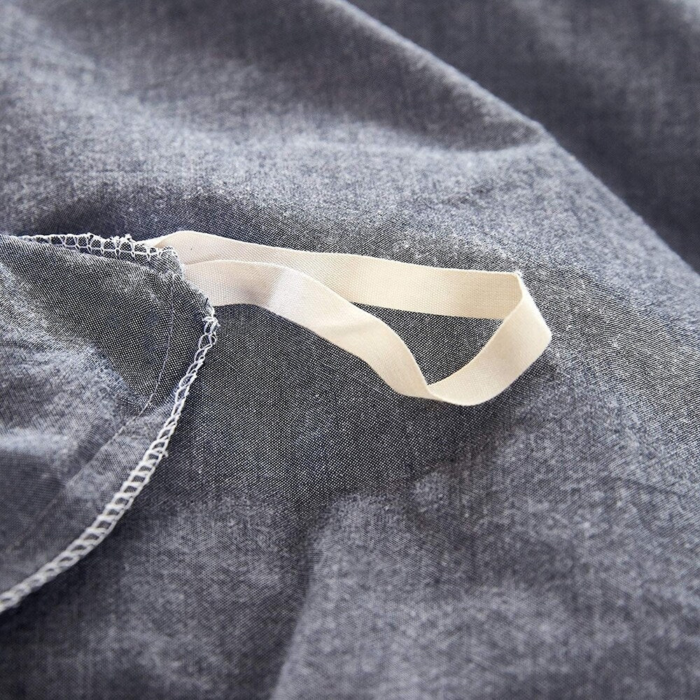 Ensemble de housse de couette 3 pièces en coton Carson Carrington Gradersta