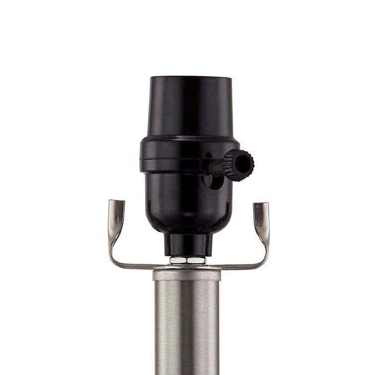 Ensemble de 2 lampes de table en verre de 25,25 pouces avec port USB